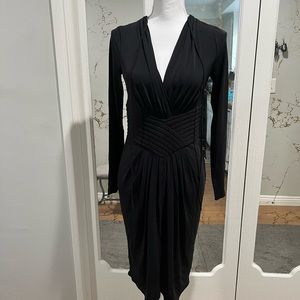 Armani Collezioni Black long sleeve dress